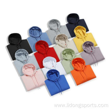 Wholesale Blank Plain Unisex Pullover Hoodies Sweatshirts